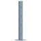 Barrier posts | Steel tube  102 x 2,9 mm | stationary, to be fixed by plugs | hot-dip galvanized | without eyelet